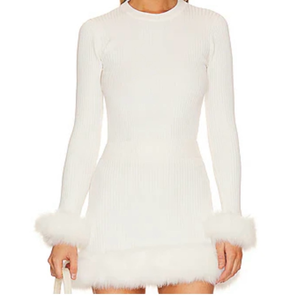 Show Me Your Mumu Fran Set in White Knit